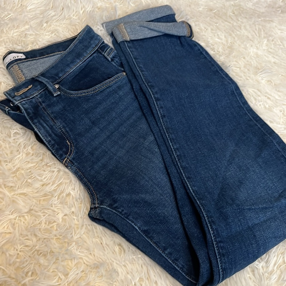 *NWOT LOFT Girlfriend Jeans